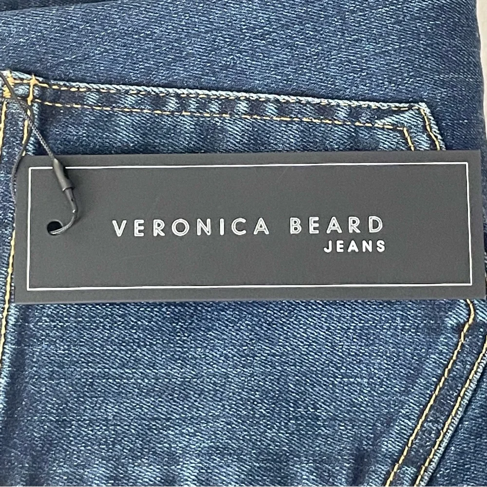 VERONICA BEARD JEANS NWT KATE 10” HIGH RISE SKINNY JEANS 24 VINTAGE WITH FRAY - Picture 4 of 14